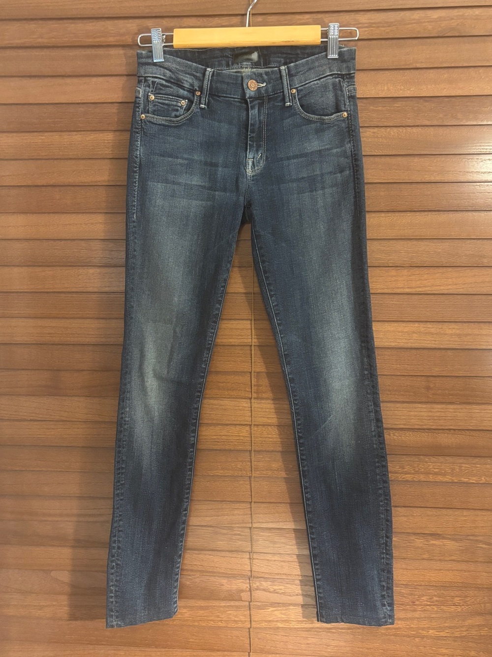 MOTHER The Looker Jeans Here Kitty Kitty Skinny Size 27